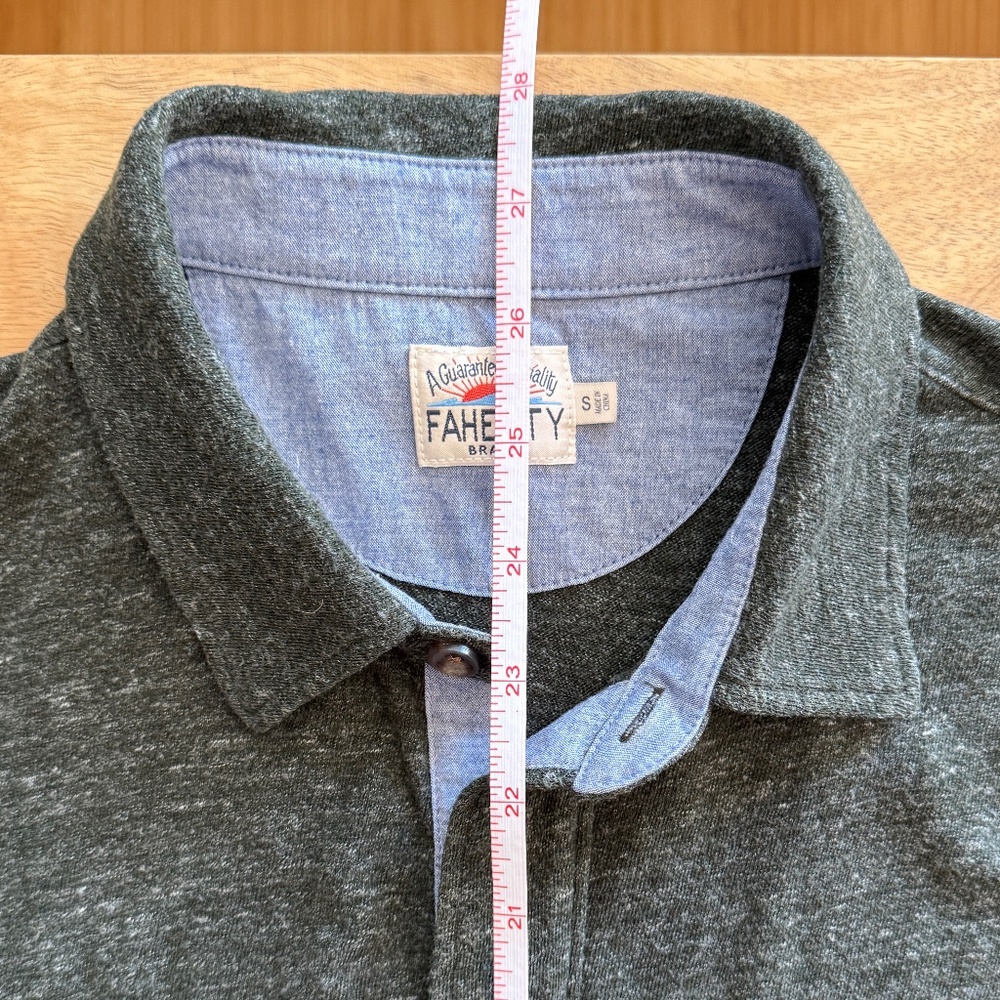Faherty | S | Long Sleeve Polo - Picture 7 of 10